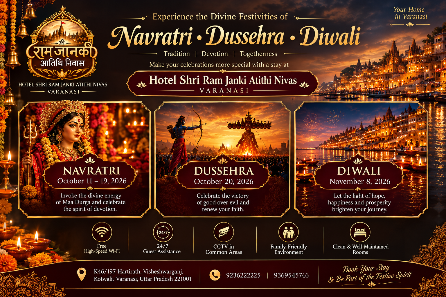 Plan Early. Celebrate Beautifully. at Shri Ram Janki Atithi Nivas, Varanasi